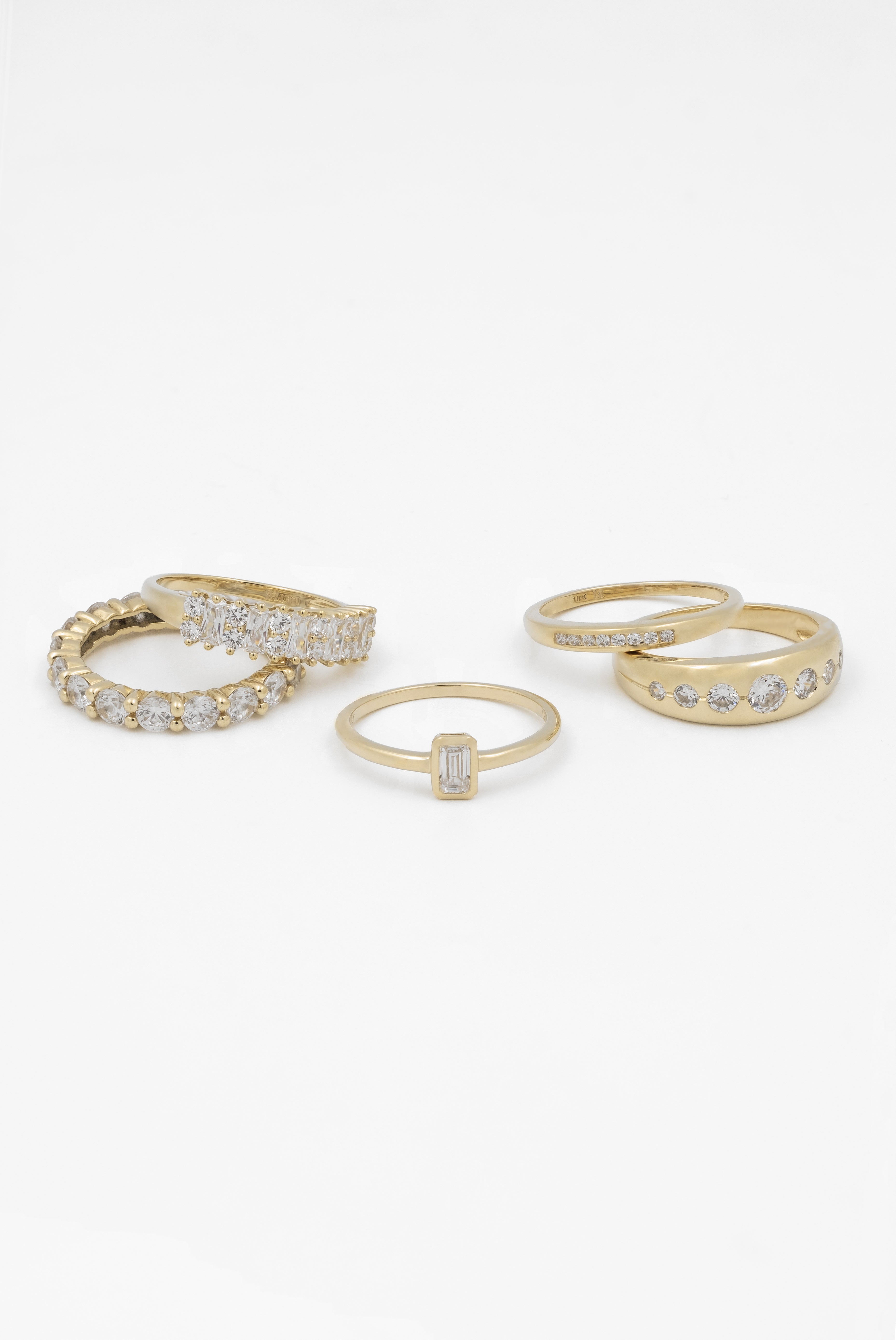 Cubic Zirconia Rings