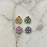 THE PAVÉ HAPPY FACE PENDANT