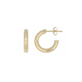 THE 14K 3MM TUBE HOOPS