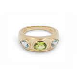 THE LILIANE OVAL-PEAR RING
