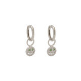 THE PAVÉ HAPPY FACE DROP EARRINGS