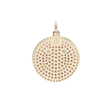 THE PAVÉ HAPPY FACE PENDANT