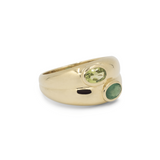 THE ROGER DOUBLE OVAL RING