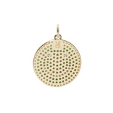 THE PAVÉ HAPPY FACE PENDANT