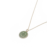 THE PAVÉ HAPPY FACE PENDANT