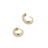 E036 'ROUNDED GOLD HUGGIES'