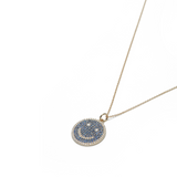 THE PAVÉ HAPPY FACE PENDANT