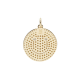 THE PAVÉ HAPPY FACE PENDANT