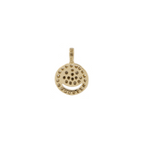 THE PAVÉ HAPPY FACE NECKLACE
