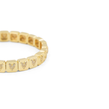 THE PAVÉ PUFFED HEART BRACELET