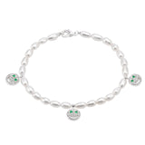 THE OVAL PEARL HAPPY BRACELET