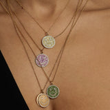 THE PAVÉ HAPPY FACE PENDANT