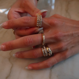 THE MULTI 3-ROW RING