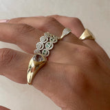 THE PAVÉ ETERNAL HAPPY FACE RING