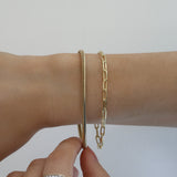 THE SNAKE CHAIN BRACELET