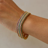 THE CLASSIC 2MM TENNIS BRACELET COLORED CZ