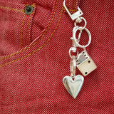 THE HEART KEYCHAIN