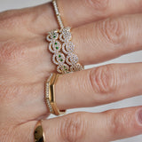 THE PAVÉ ETERNAL HAPPY FACE RING