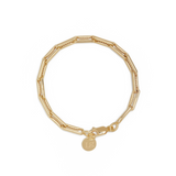 THE SMALL INDENTED PAPERCLIP BRACELET