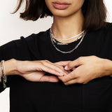 THE SMALL INDENTED PAPERCLIP BRACELET