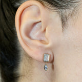 EMERALD-MARQUISE DROP EARRINGS