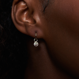 THE PAVÉ HAPPY FACE DROP EARRINGS