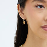 THE PAPERCLIP DROP EARRINGS