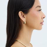 THE DROPLET CURVE EARRINGS