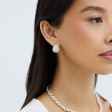 THE PAVÉ TEARDROP EARRINGS