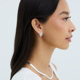 THE MINI PAVÉ PRINCESS STUDS