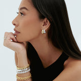 THE DROPLET CURVE EARRINGS