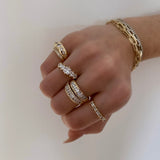 THE 2.5MM MULTI-PRINCESS BAND