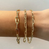 THE LARGE PAPERCLIP BRACELET