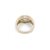 THE BEZEL HEART SIGNET RING