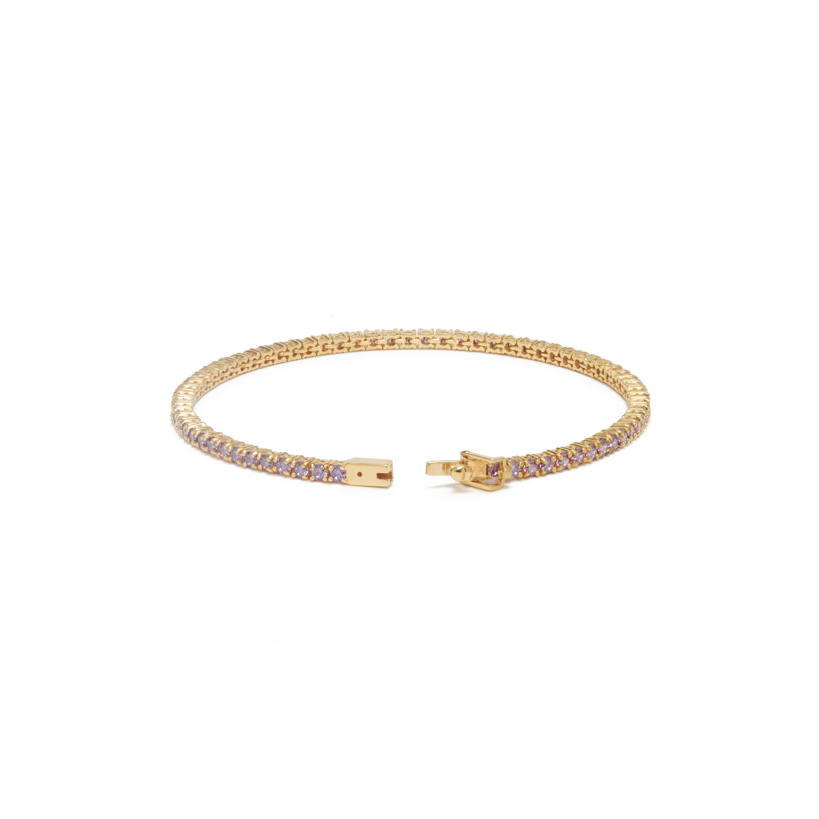 THE CLASSIC 2MM TENNIS BRACELET COLORED CZ
