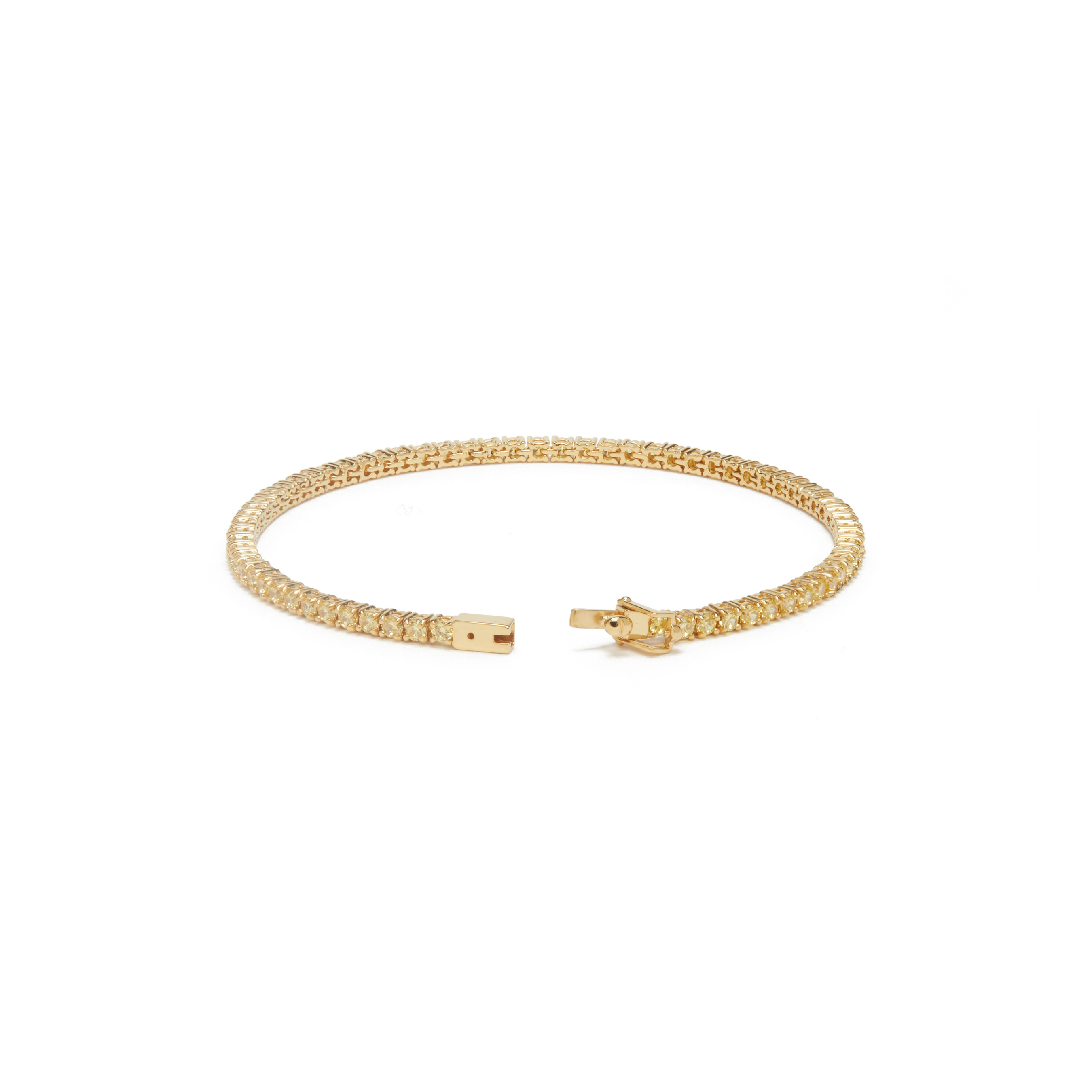 THE CLASSIC 2MM TENNIS BRACELET COLORED CZ