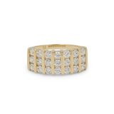 THE MULTI 3-ROW RING