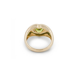 THE BEZEL HEART SIGNET RING