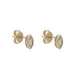 MARQUISE BEZEL STUDS