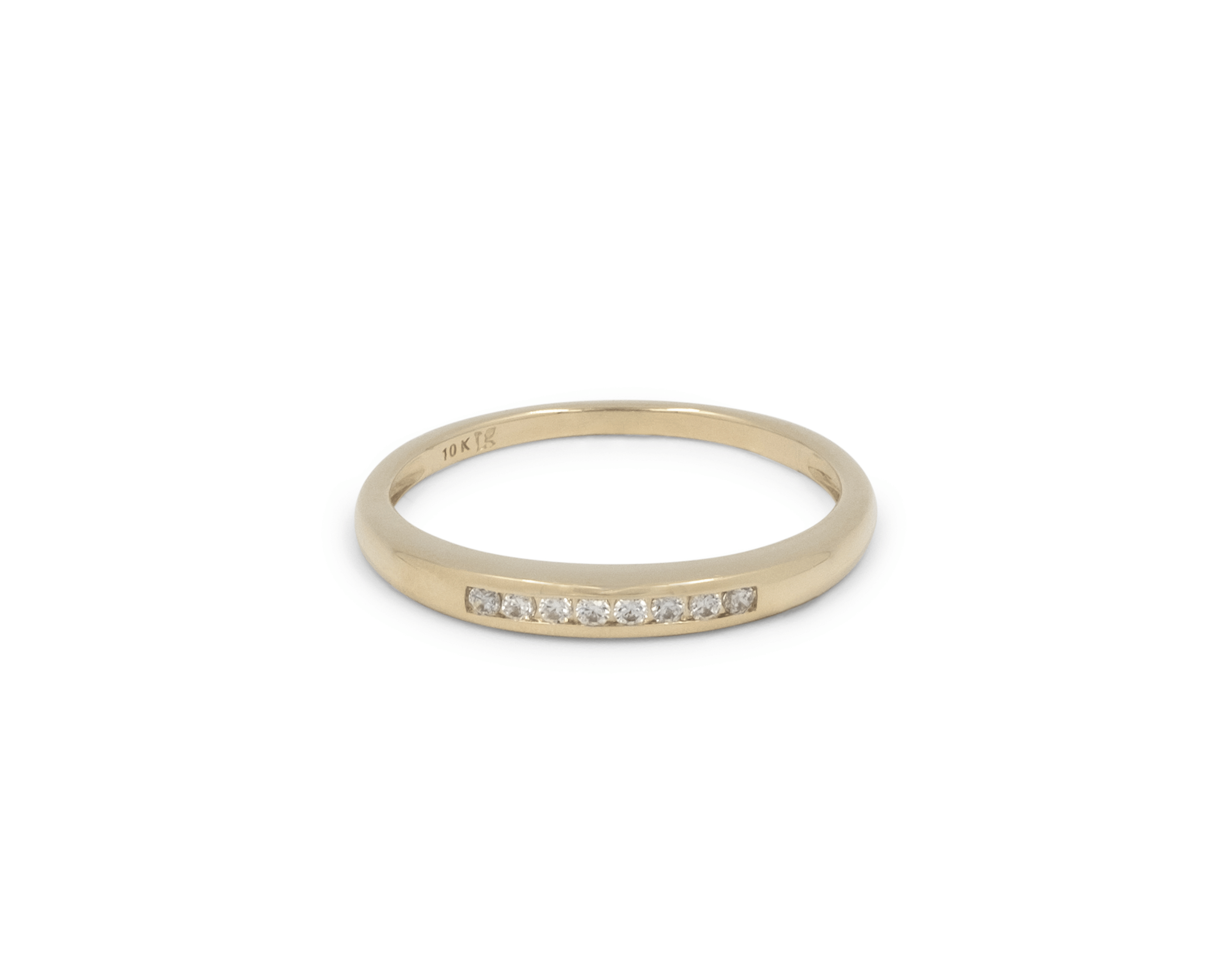 Lisa Gozlan Stack 1.5mm Rounded Stacker Ring 14K Gold - Dainty Stacking Ring β Lisa Gozlan US