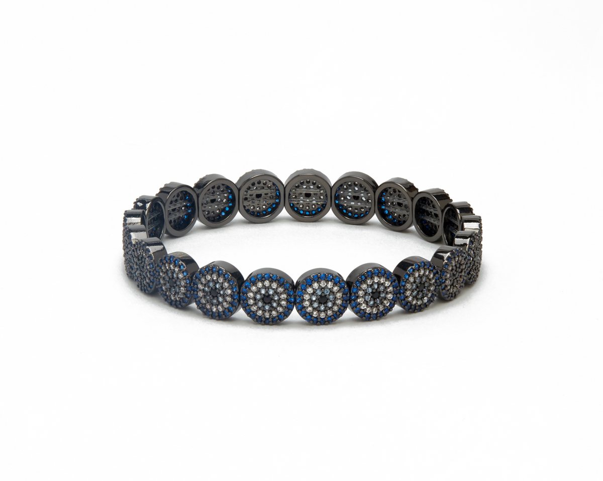 THE ETERNAL EVIL EYE BRACELET – Lisa Gozlan US
