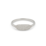 THE PAVÉ SIGNET RING