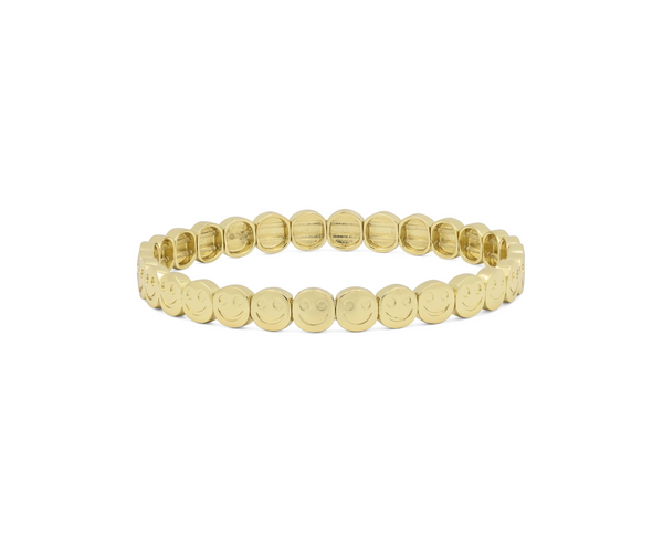 Mini Classic Smiley Face Bracelet | Lisa Gozlan Jewelry – Lisa