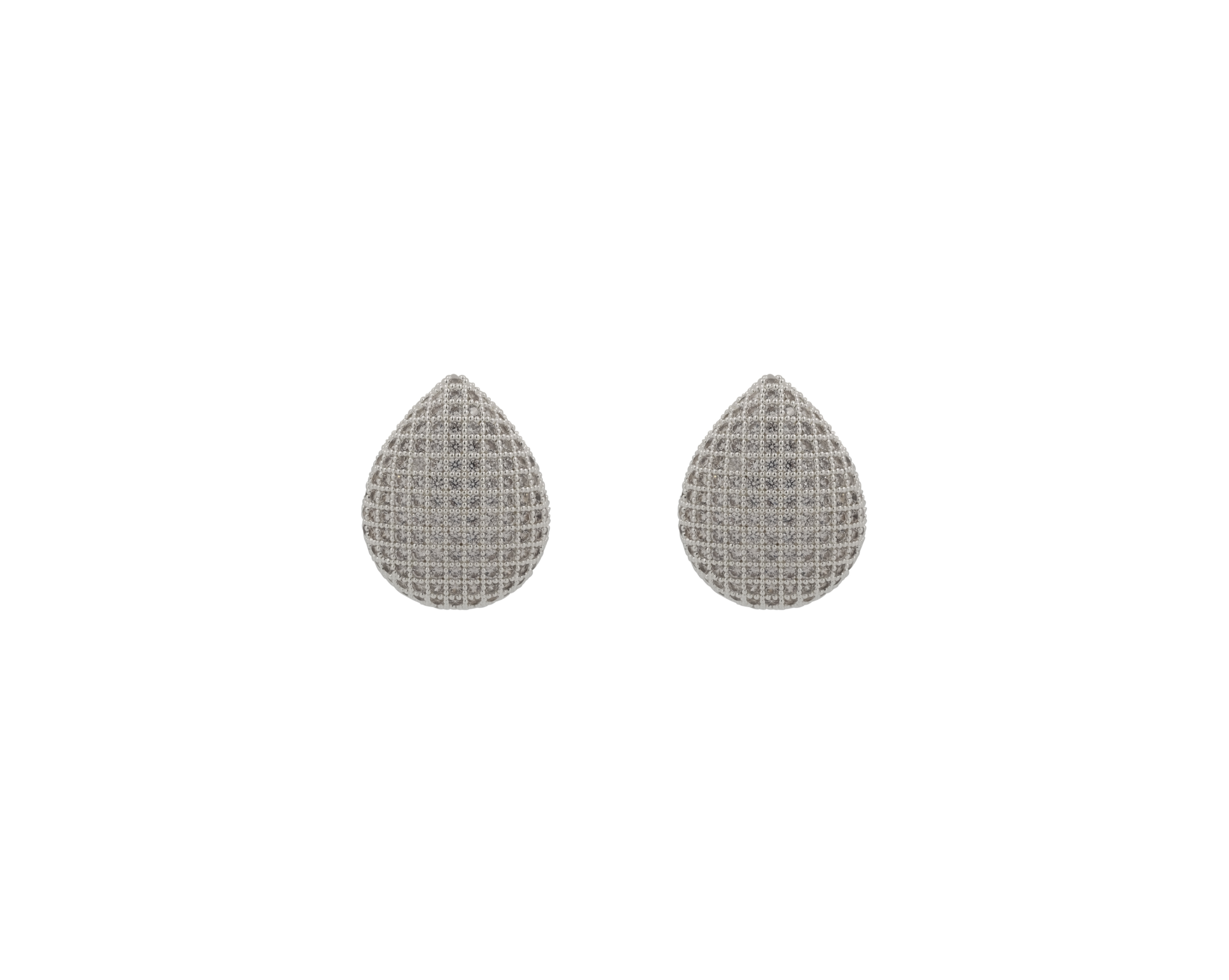 THE PAVÉ TEARDROP EARRINGS