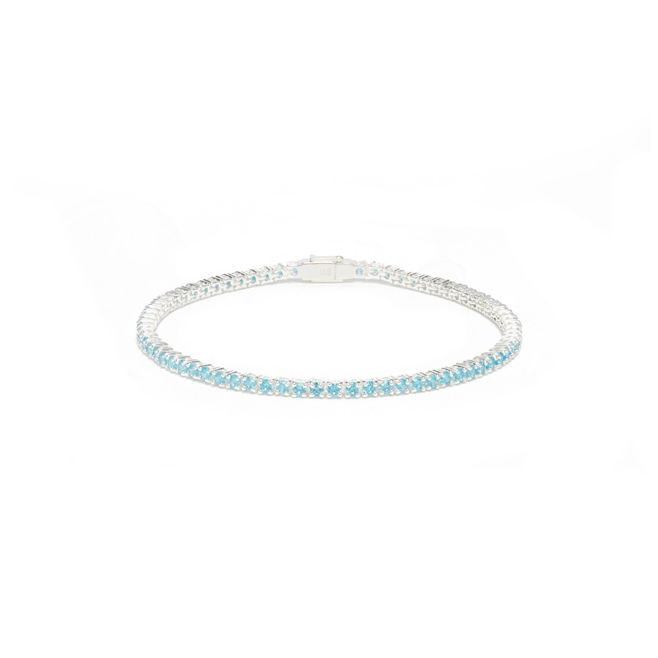 THE CLASSIC 2MM TENNIS BRACELET COLORED CZ