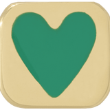 THE ENAMEL HEART CHARM