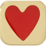 THE ENAMEL HEART CHARM