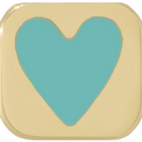THE ENAMEL HEART CHARM