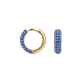 THE CRYSTAL HUGGIES COLORED CZ