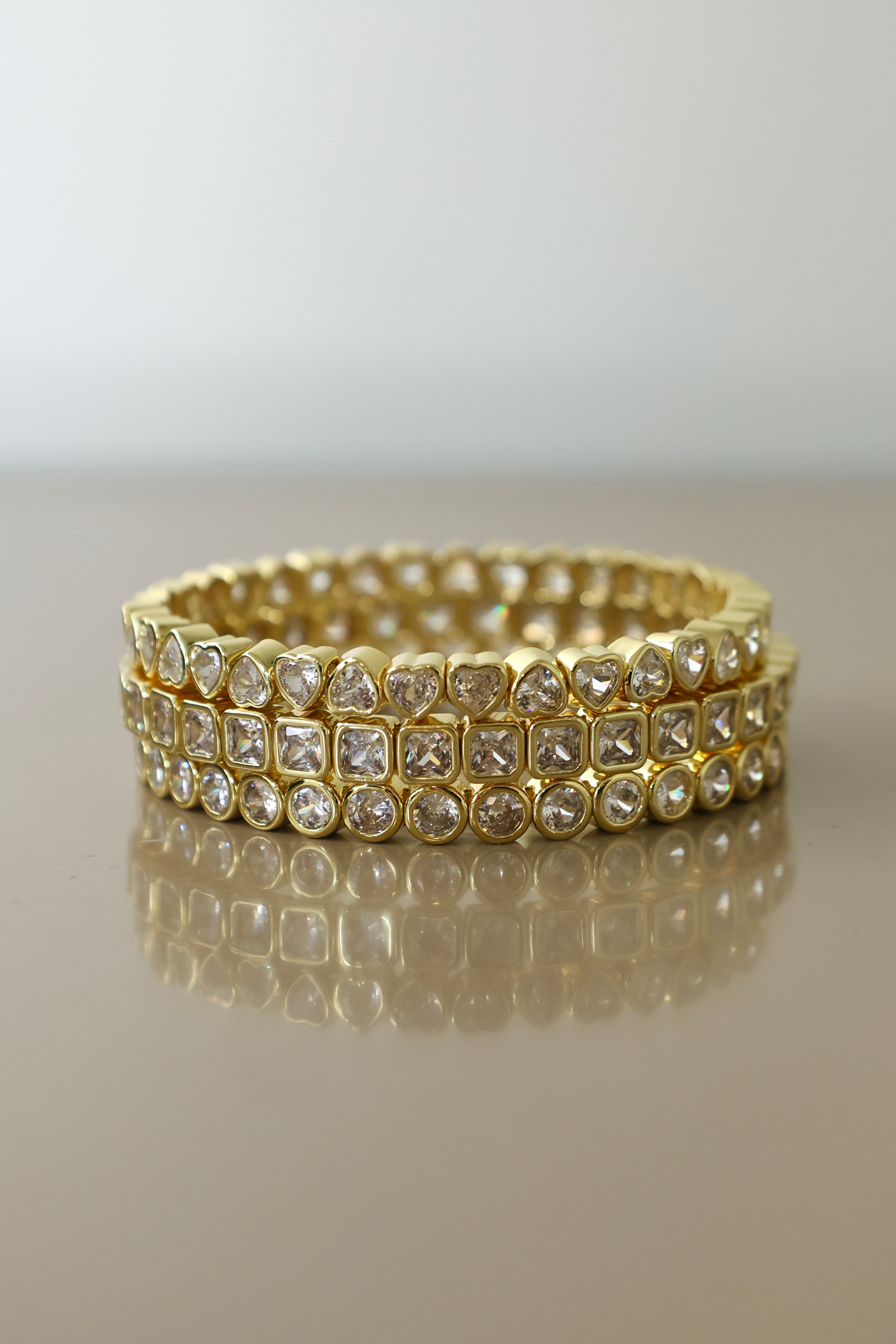 Smiley Face Bracelet Gemstone Eyes Gold | Lisa Gozlan – Lisa Gozlan US